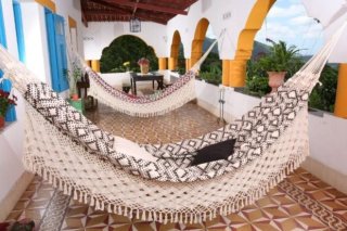 ハンモックライフ 1621 メキシカン ハンモック タッセル(飾り)なし L